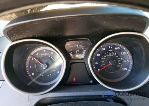 2013 Hyundai Elantra Gls from USA, damaged, VIN KMHDH4AE6DU545237